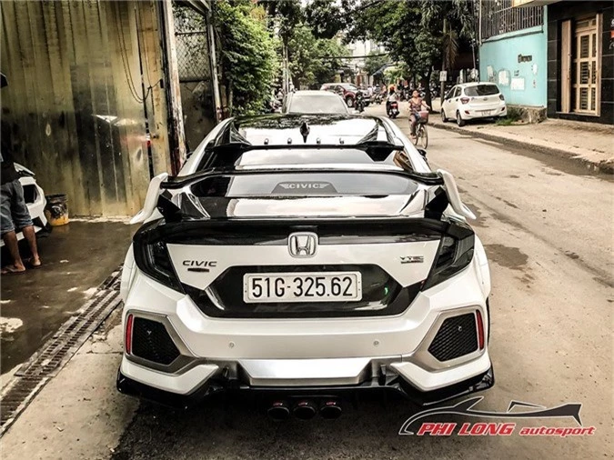 Honda Civic độ widebody cực ngầu ra lò từ PhiLong Autosport ảnh 7