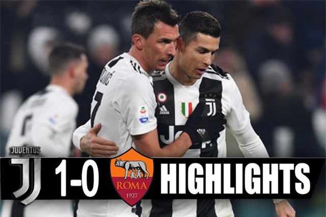 Clip: Ronaldo ‘tịt ngòi’, Juventus nhọc nhằn vượt qua Roma