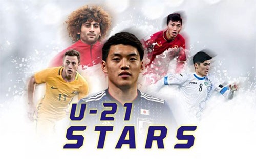 Đoàn Vặn Hậu lọt top 5 cầu thủ trẻ hay nhất châu Á hiện nay