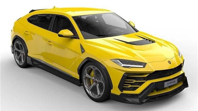 Soi siêu SUV Lamborghini Urus góc cạnh với bodykit Vorsteiner ảnh 1