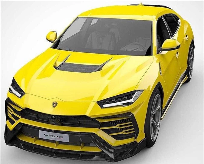 Soi siêu SUV Lamborghini Urus góc cạnh với bodykit Vorsteiner ảnh 2