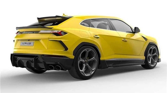 Soi siêu SUV Lamborghini Urus góc cạnh với bodykit Vorsteiner ảnh 3