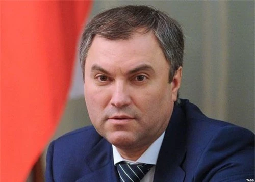 Chủ tịch Duma Quốc gia Nga Vyacheslav Viktorovich Volodin. Ảnh: TASS