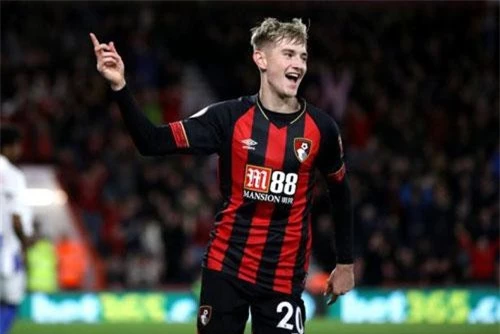 Tiền vệ: David Brooks (Bournemouth).