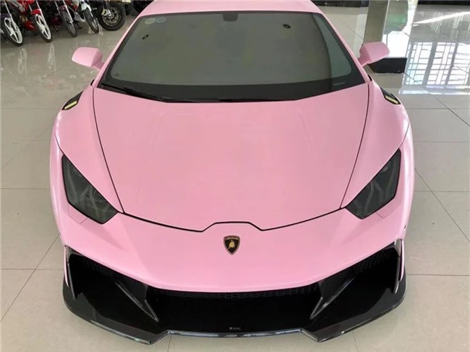 Lamborghini Huracan, Lamborghini Huracan màu hồng, Huracan màu hồng,