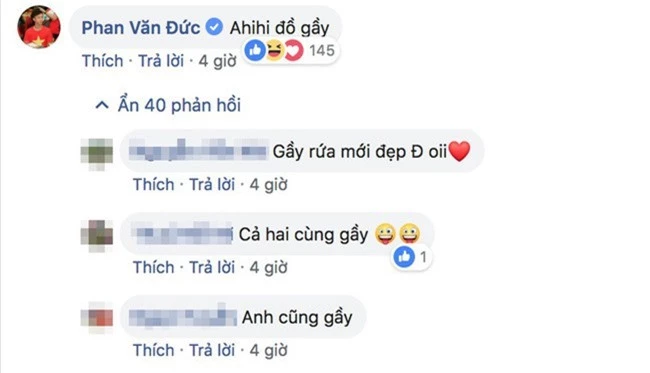 Mẹ bảo chỉ là bạn nhưng Văn Đức và bạn gái tin đồn vẫn tích cực thả thính, được dân mạng ủng hộ rần rần - Ảnh 2.