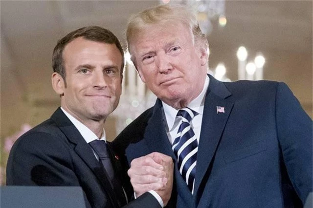Tổng thống Pháp chỉ trích ông Trump: Là đồng minh nên kề vai sát cánh - Ảnh 1.