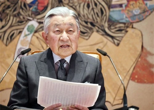 Nhật Hoàng Akihito. (Ảnh: AP)