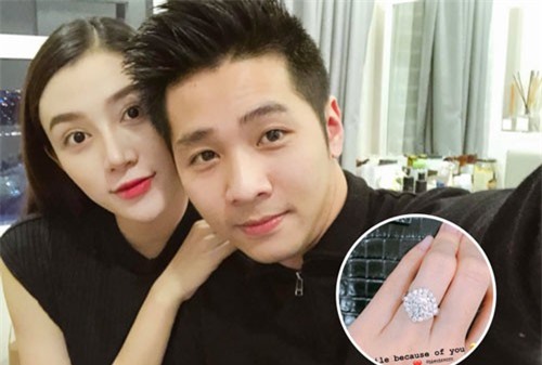 Lê Hà "The Face" khoe nhẫn, thử váy cưới chuẩn bị cho hôn lễ với ông xã điển trai