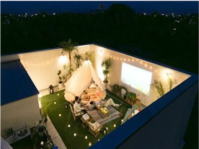 Những thiết kế vườn trên sân thượng đẹp mát mắt