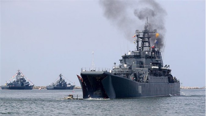 Nga nã tên lửa chống tàu trên bán đảo Crimea