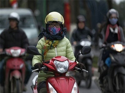 Tết dương lịch miền Bắc rét đậm, núi cao có băng giá