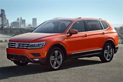 5. Volkswagen Tiguan (doanh số: 21.419 chiếc).