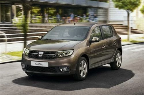 6. Dacia Sandero (doanh số: 19.944 chiếc).