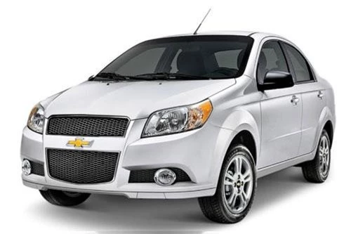 8. Chevrolet Aveo (giá từ 399 triệu đồng).