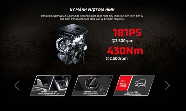 Mitsubishi tiết lộ cấu hình Triton 2019 tại Việt Nam trước ngày ra mắt: Cắt giảm nhiều tính năng an toàn - Ảnh 3.