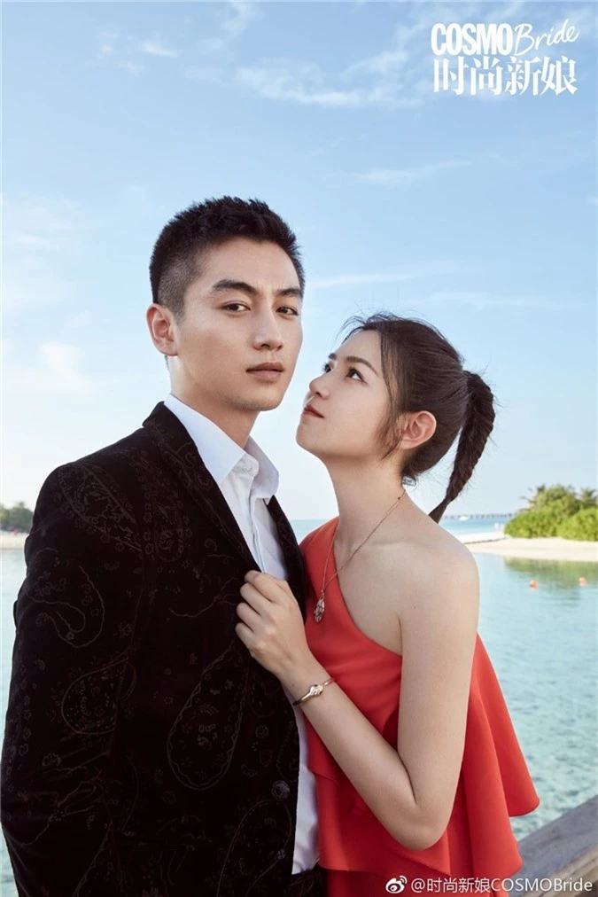 Trọn vẹn bộ ảnh cưới cặp đôi Trần Hiểu - Trần Nghiên Hy chụp lần 2 hâm nóng tình cảm vợ chồng - Ảnh 4.