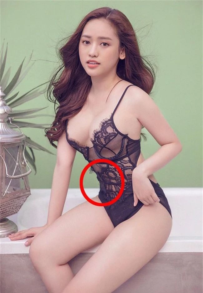 Vừa đăng ảnh sexy chúc mừng Giáng sinh, hot girl thị phi Thúy Vi lại bị bóc mẽ chỉnh sửa méo cả sự thật - Ảnh 2.