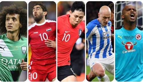 5 ngôi sao vắng mặt đáng tiếc nhất tại Asian Cup 2019