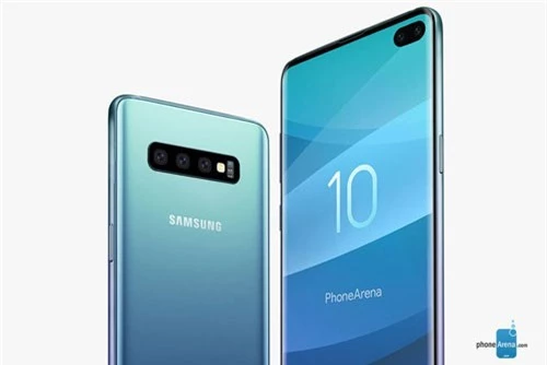 Concept Galaxy S10+ (Ảnh: PhoneArena).