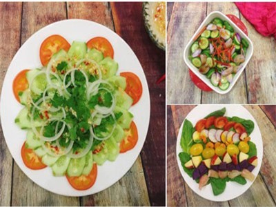 Bụng phẳng eo thon, làm đẹp đón Tết với 3 món salad ngon thần thánh