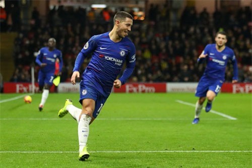 Hazard lập cú đúp, Chelsea tìm lại niềm vui