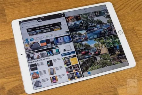 iPad Pro phiên bản 2017 vẫn sử dụng phím Home vật lý (Ảnh: PhoneArena)