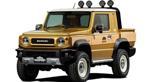 Suzuki làm phiên bản bán tải cho "hàng hot" Jimny