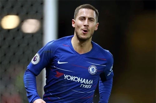 Tiền đạo: Eden Hazard (Chelsea).