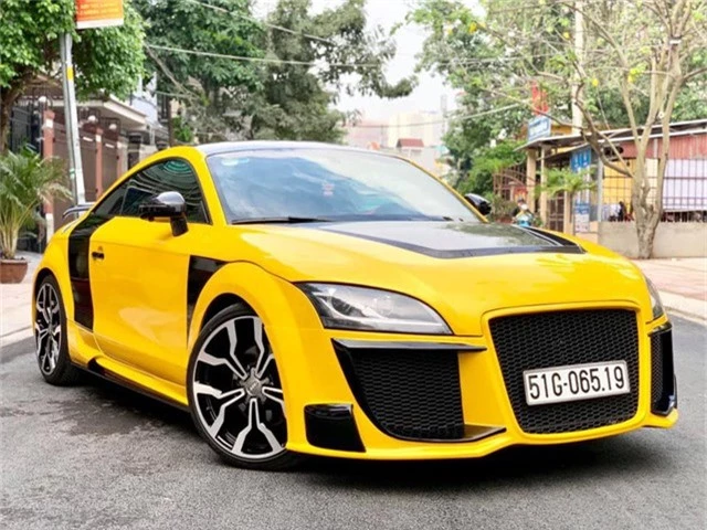 Diện mạo hoàn toàn mới của Audi TT sau khi lắp bodykit.