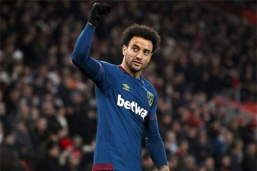 Tiền vệ: Felipe Anderson (West Ham).