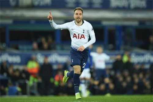 Tiền vệ: Christian Eriksen (Tottenham).