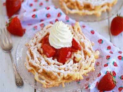 Không cần lò nướng, làm món bánh funnel giòn tan kiểu Mỹ ngon mê tơi