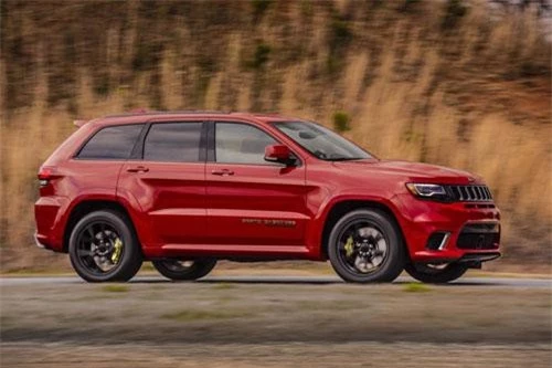 =2. Jeep Grand Cherokee Trackhawk 2019 (thời gian tăng tốc từ 0-100 km/h: 3,5 giây).