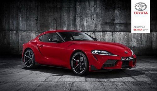 Hình ảnh đầu tiên của Toyota Supra thế hệ mới