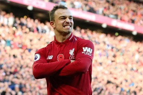 8. Xherdan Shaqiri (Stoke qua Liverpool).