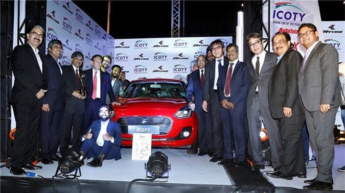 Suzuki Swift thế hệ mới thắng giải Xe Ấn Độ của Năm 2019 ICOTY ảnh 1