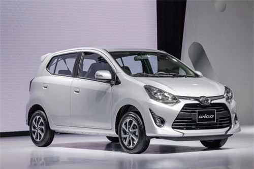 1. Toyota Wigo (giá từ 345 triệu đồng). Ảnh: Báo Giao thông.