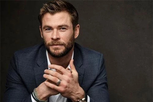 10. Diễn viên Chris Hemsworth.