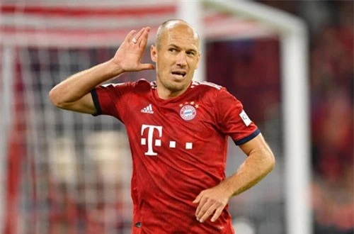 3. Arjen Robben (Bayern Munich).