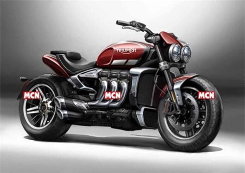"Tên lửa" Triumph Rocket III đã sẵn sàng ra mắt vào năm 2019