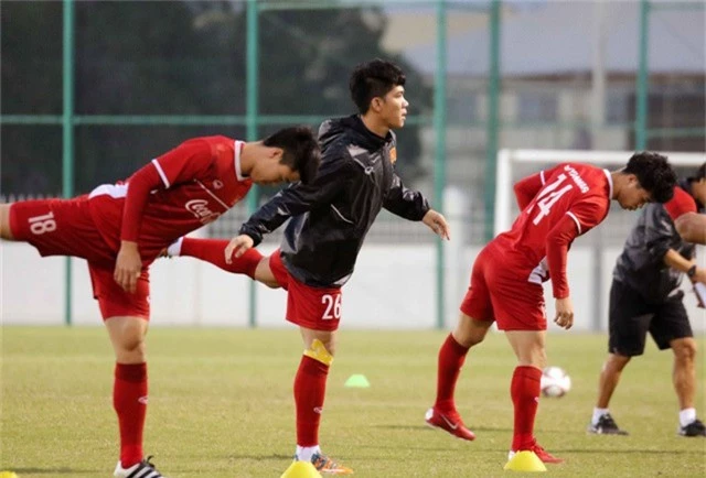 Đội tuyển Việt Nam tăng khối lượng tập luyện tại Qatar - Ảnh 20.