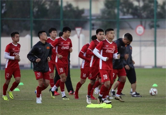 Đội tuyển Việt Nam tăng khối lượng tập luyện tại Qatar - Ảnh 24.