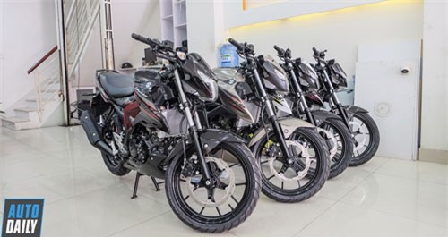 Cận cảnh Suzuki GSX-150 Bandit giá 67 triệu đồng tại Việt Nam