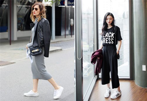 Gợi ý cách phối đồ cực hút mắt với giày trắng không phải nàng nào cũng biết