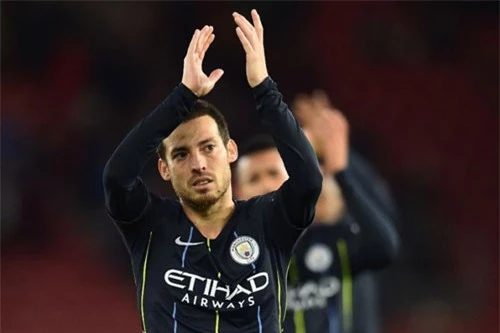 Tiền vệ: David Silva (Man City).