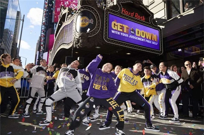 New York City The Lab and Planet Fitness encourage everyone to get down with their judgment free selves and dance their way into 2019, on Dec. 29 in New York.