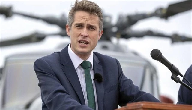  Bộ trưởng Quốc phòng Gavin Williamson (Ảnh: AAP) 