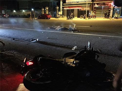 Đuổi theo 3km chặn xe container gây tai nạn chết người