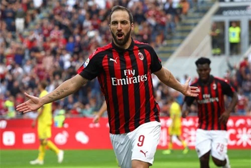 6. Gonzalo Higuain (AC Milan tới Chelsea).